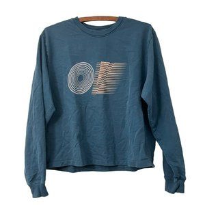OUTDOOR VOICES Retired Sweatshirt With Retro Logo - Small Stain - Worn Twice